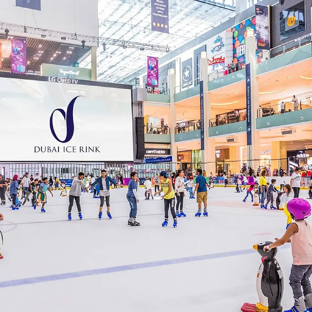 Dubai Ice Rink experience